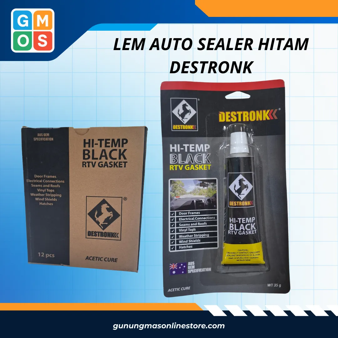 LEM AUTO SEALER HITAM DESTRONK