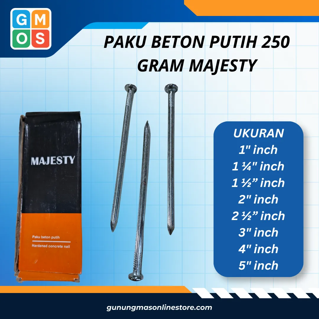 PAKU BETON PUTIH 250 GRAM MJSTY