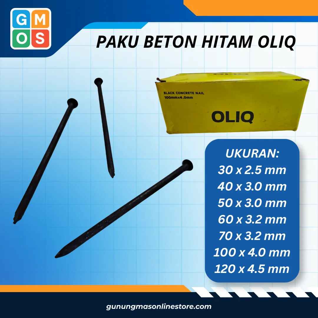 PAKU BETON HITAM OLIQ