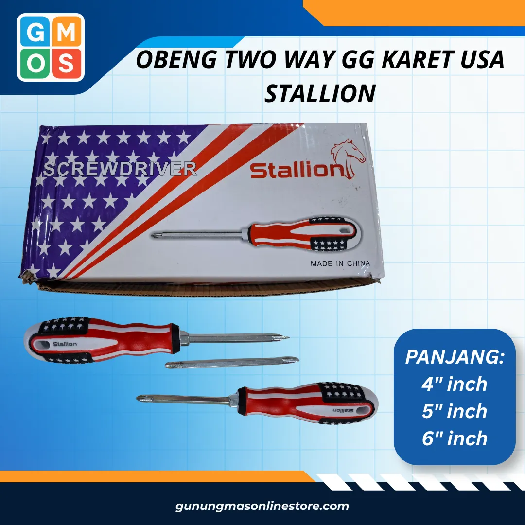 OBENG TWO WAY GG KARET USA STALLION