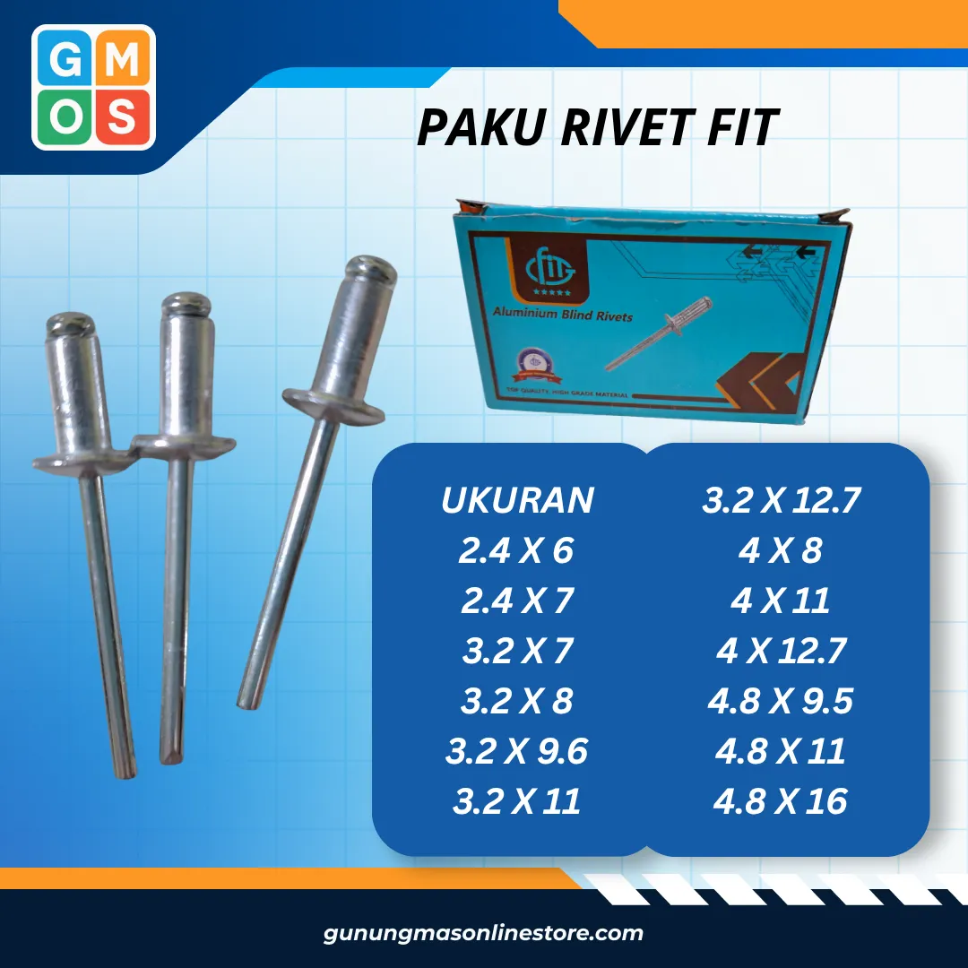 PAKU RIVET FIT