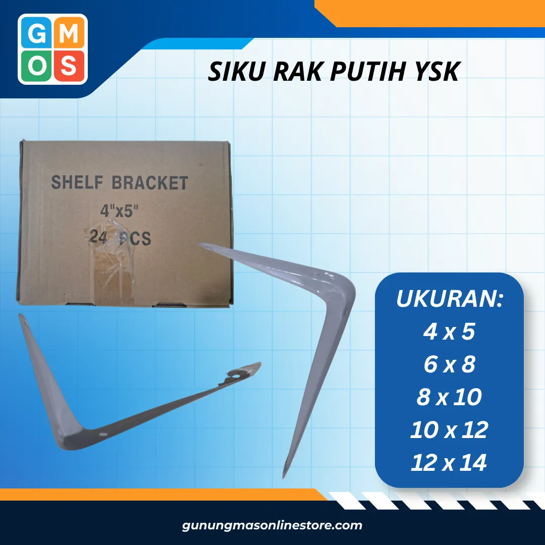 SIKU RAK PUTIH YSK