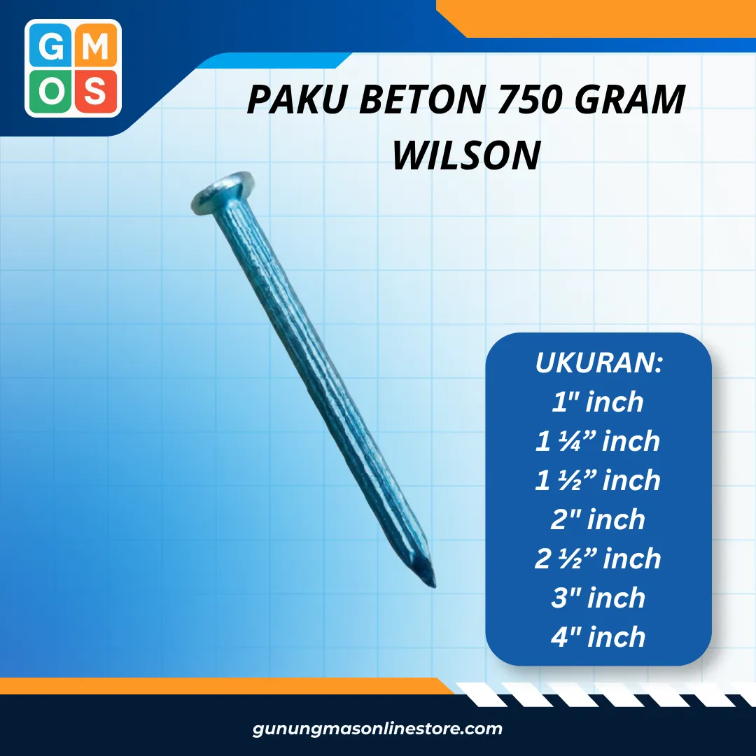 PAKU BETON 750 GRAM WILSON