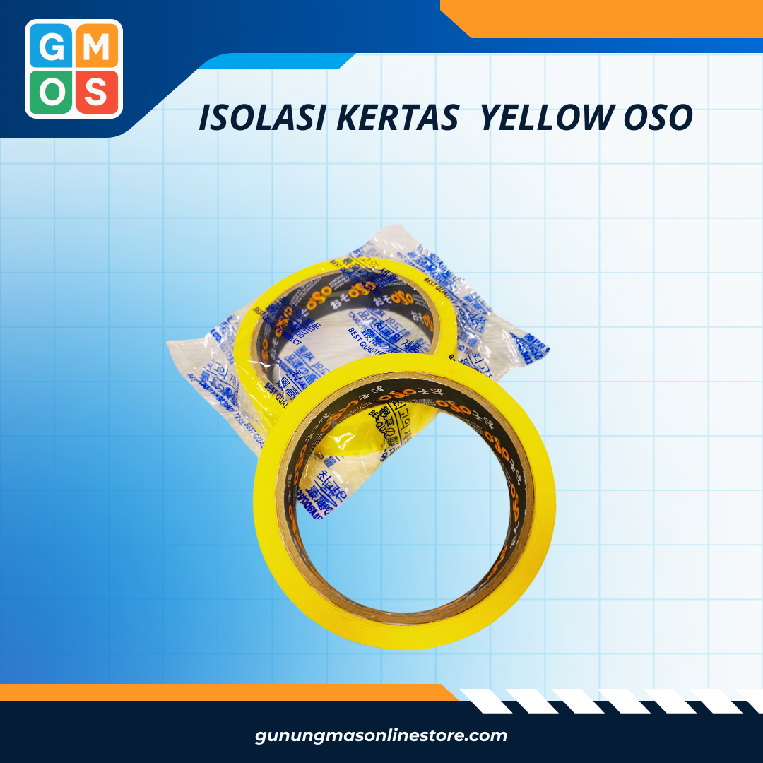 ISOLASI KERTAS  YELLOW OSO