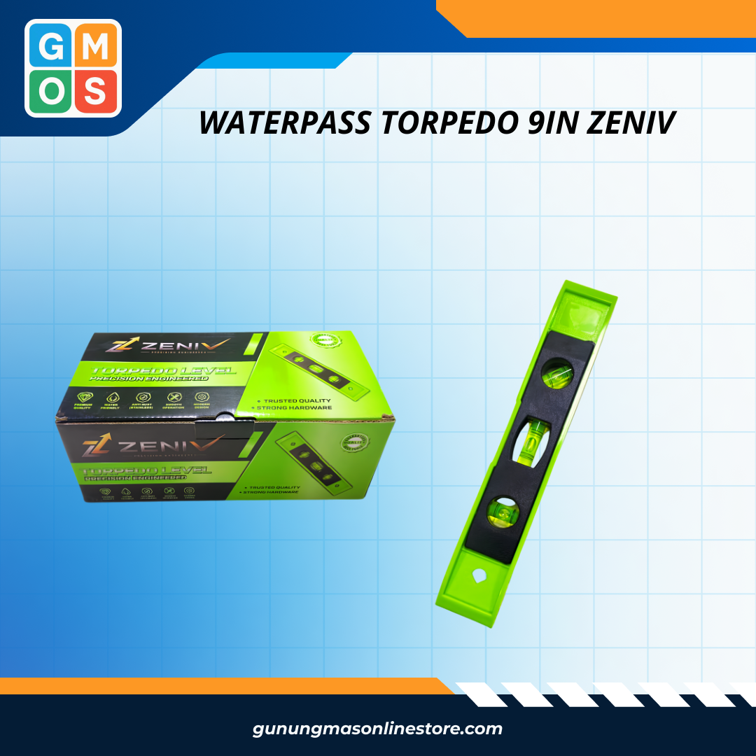 WATERPASS TORPEDO 9IN ZENIV