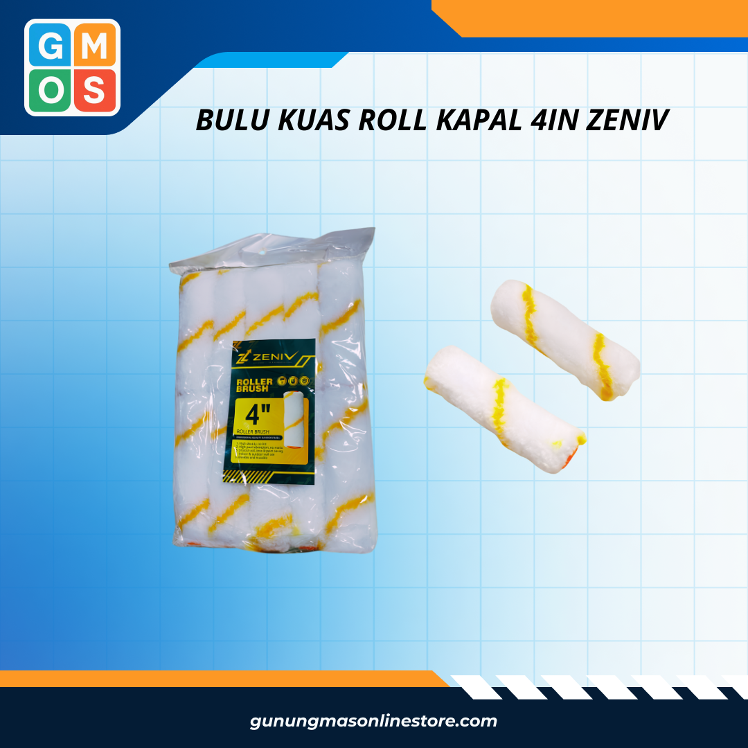 BULU KUAS ROLL KAPAL 4IN ZENIV